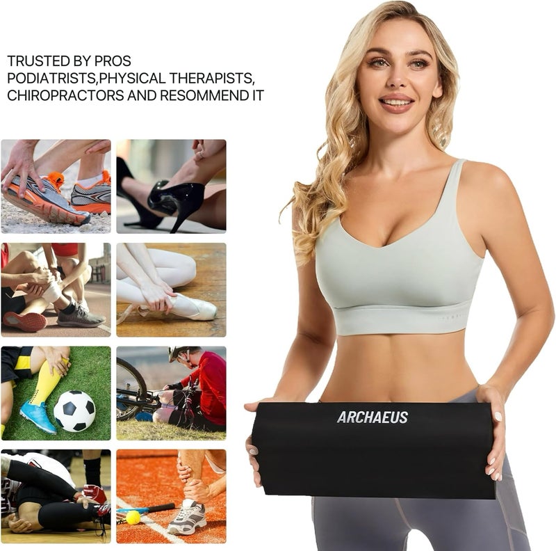 ARCHAEUS Ankle Balance Boards,Ankle Strengthener,Calf Stretcher,Achilles Stretcher,Slant Board for Calf Stretching,Calf Stretcher for Physical Therapy Equipment Plantar Fasciitis,Achilles Tendonitis - Image 4